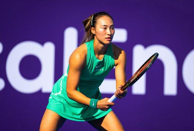 郑钦文击败里内特晋级下一轮 多哈站16强